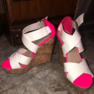 High heel wedges
